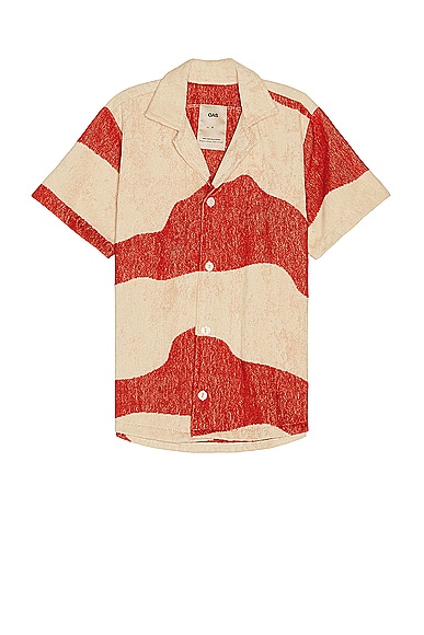Amber Dune Cuba Terry Shirt in Red