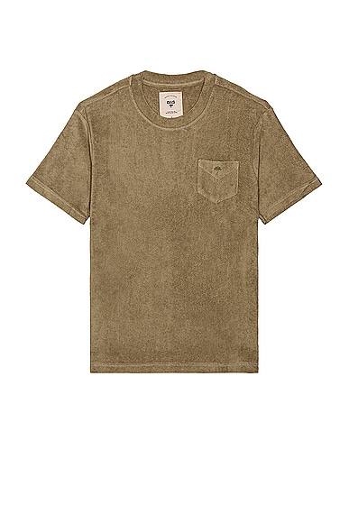Terry Tee in Olive