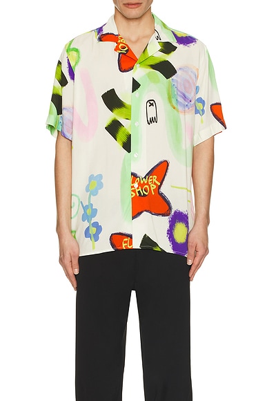 Flower Shop Viscose Shirt