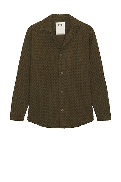 Waffle Cuba Long Sleeve Shirt