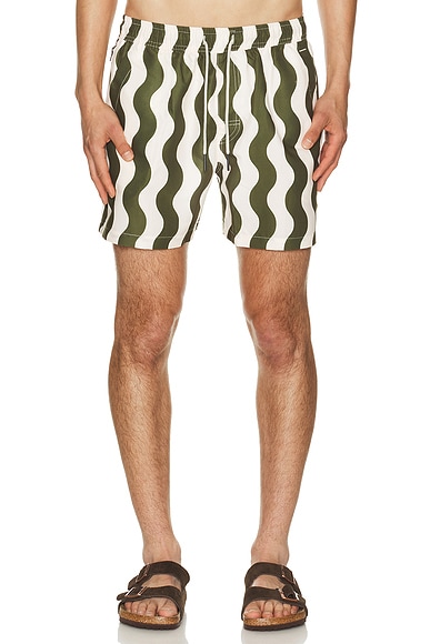 Forest Waver Swim Shorts