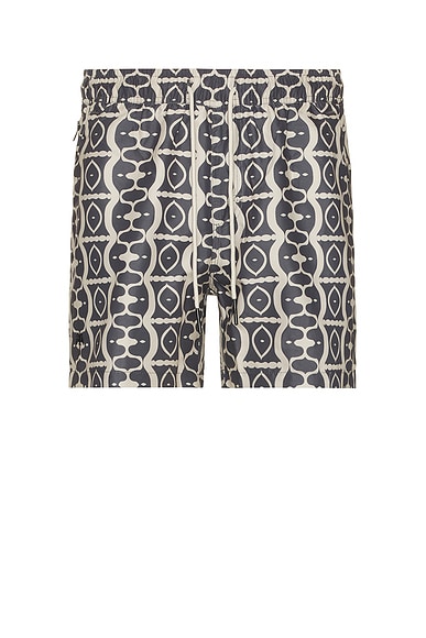OAS Forge Hypnotise Swim Short in Navy