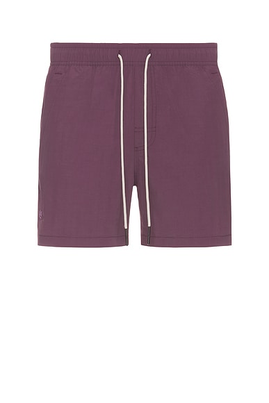 OAS Nylon Swim Shorts in Purple