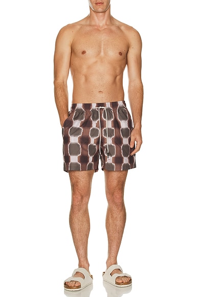 Sable Totemic Swim Shorts