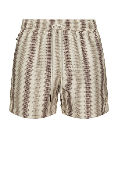 OAS Nomada Swim Shorts in Beige