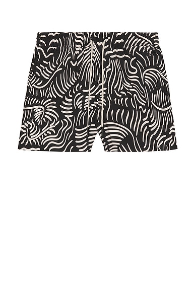 OAS Tar Lorenzo Swim Shorts in Black