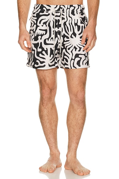 OAS Loefy Swim Shorts in Black