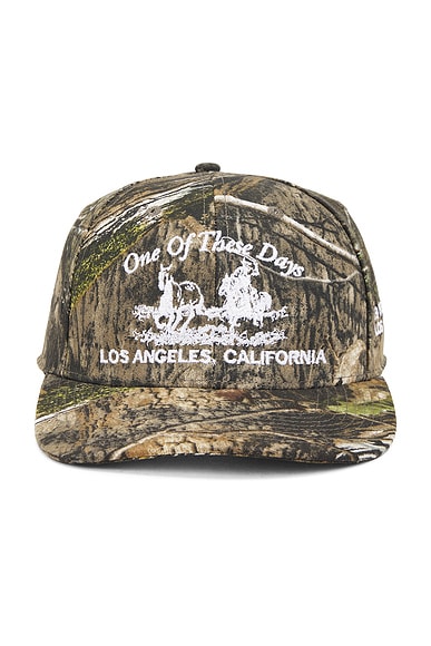 ONE OF THESE DAYS X Fwrd Just For A Moment Baseball Cap in Camo