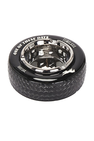 ONE OF THESE DAYS Interstate Ashtray in Black