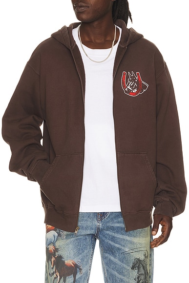 Valley Riders Zip Up Hoodie