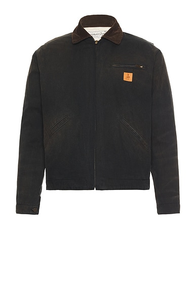 ONE OF THESE DAYS Prairie Jacket in Washed Black