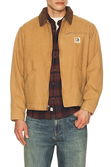 ONE OF THESE DAYS Canvas Prairie Jacket in Tan