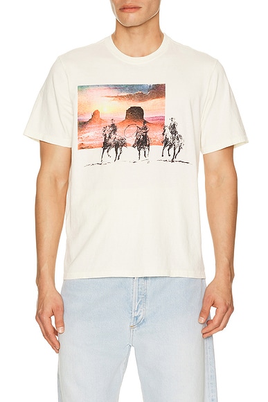 ONE OF THESE DAYS The Day The Rains Came Tshirt in Bone