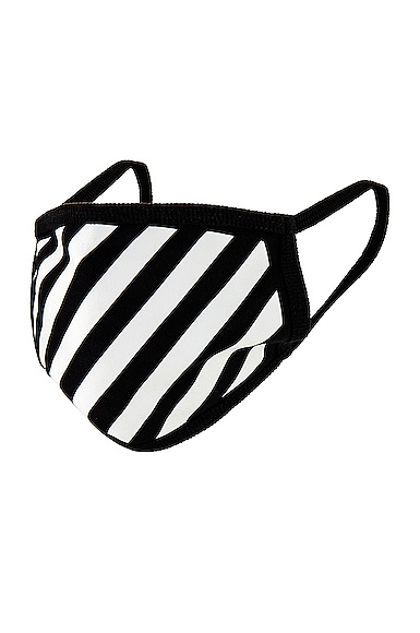 Diagonal Stripe Mask