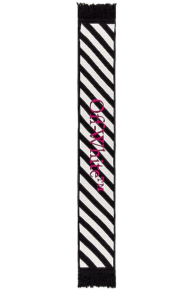 OFF-WHITE Arrows Scarf in Black