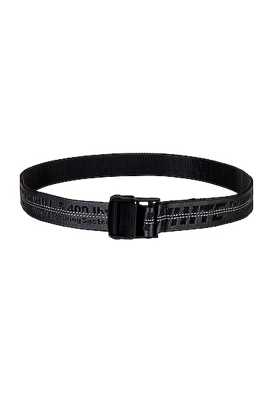 OFF-WHITE Classic Industrial Belt in Black