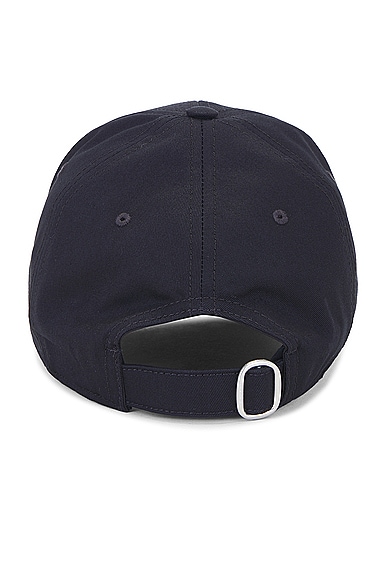 Shop Off-white Drill Logo Baseball Cap In Black & White