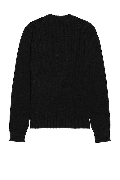 Shop Off-white Big Bookish Chunky Knit In Black