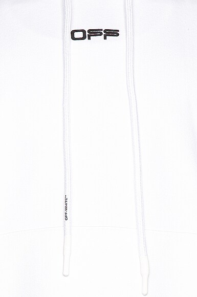OFF-WHITE WAVY LINE LOGO OVER HOODIE,OFFF-MK28