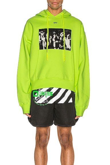 OFF-WHITE SPRAY PAINTING OVER HOODIE,OFFF-MK29