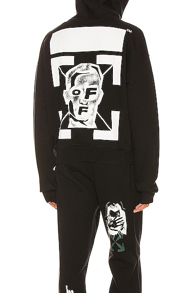 Off white 2025 masked face sweatshirt