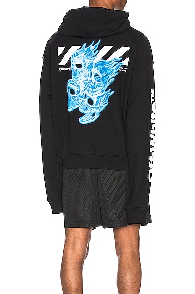 Off white skull hoodie new arrivals