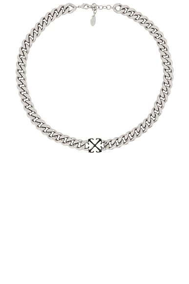 Enamel Arrow Necklace