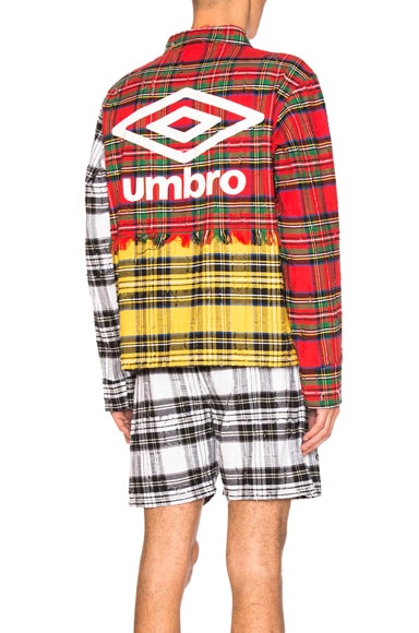 OFF-WHITE x Umbro Jacket in Red Check 
