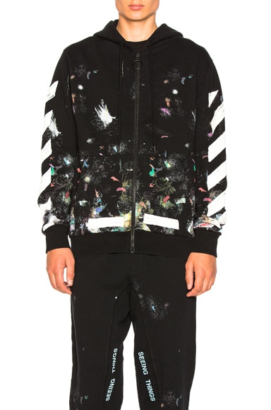 OFF-WHITE Galaxy Hoodie in Multi |