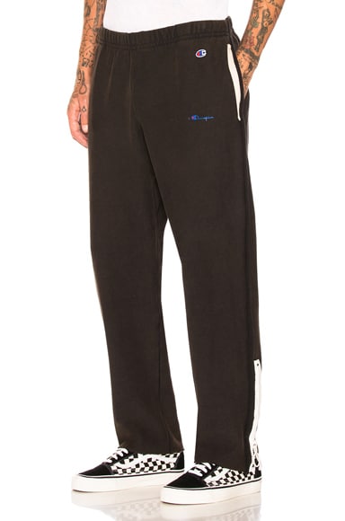 OFF WHITE Champion Sweatpants in Black FWRD