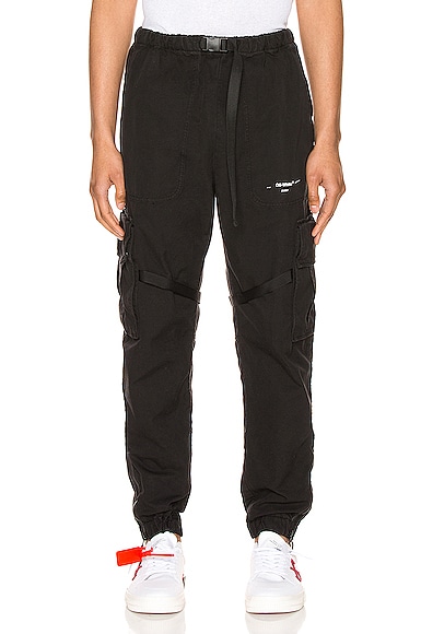 OFF-WHITE PARACHUTE CARGO PANT,OFFF-MP44