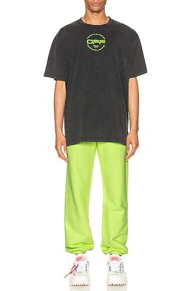 OFF-WHITE OFF W LOGO SLIM SWEATPANT,OFFF-MP46