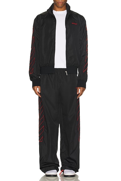 Outline Diag Nylon Trackpant