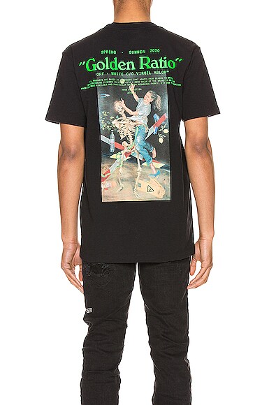 OFF-WHITE PASCAL PAINTING SLIM TEE,OFFF-MS151