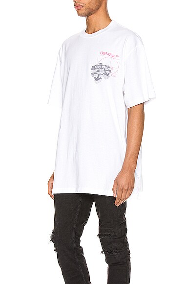 OFF-WHITE GOLDEN RATIO OVER TEE,OFFF-MS156