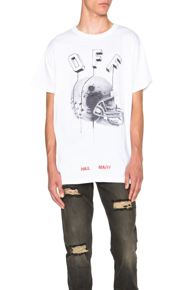 Off white sales hail mary tee
