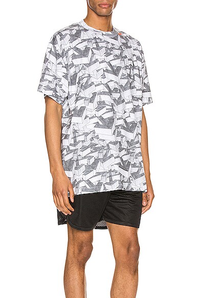 OFF-WHITE ARROWS PATTERN OVER TEE,OFFF-MS164