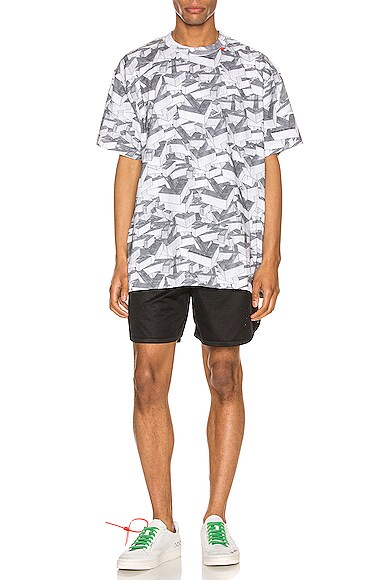 OFF-WHITE ARROWS PATTERN OVER TEE,OFFF-MS164