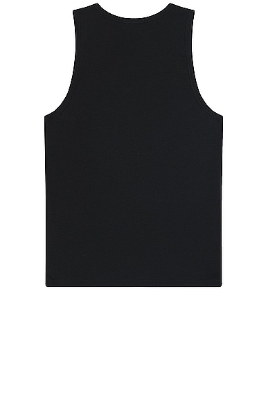 Shop Off-white Stamp Tank Top In Black & White