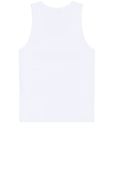 Shop Off-white Stamp Tank Top In White & Black