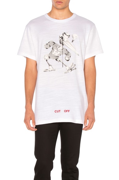 Off white liquid spots tee hot sale
