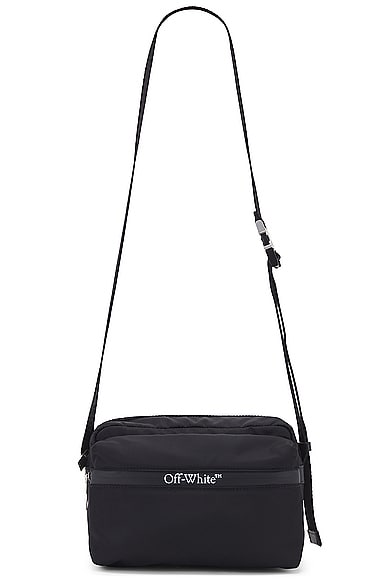 OFF-WHITE Outdoor Camera Bag in Black
