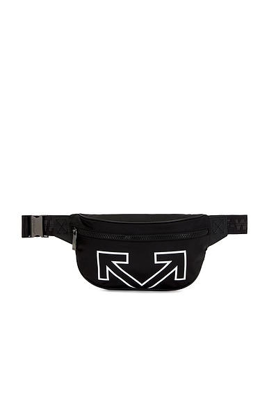 OFF-WHITE Heritage Beltbag in Black & White
