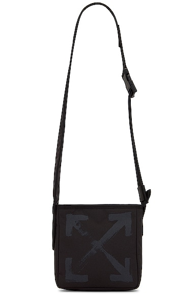 OFF-WHITE Off Core Crossbody Bag in Black