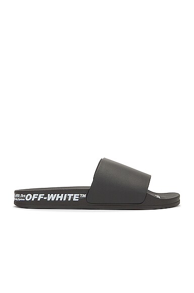 OFF-WHITE Industrial Belt Slider in Black