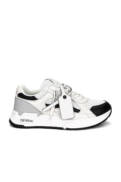 OFF-WHITE Runner B Sneaker in White & Black