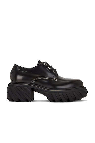 OFF-WHITE Exploration Shade Derby in Black