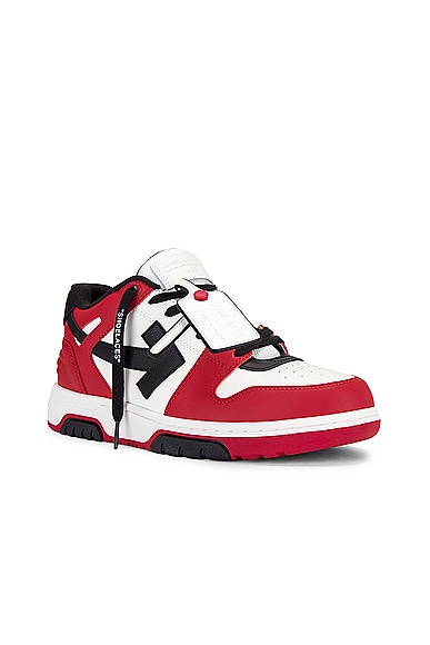 Shop Off-white Out Of Office Calf In Red & Black