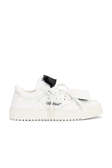 OFF-WHITE Low Top 3.0 Off Court Sneaker in White & Black | FWRD