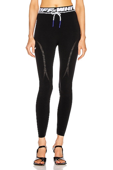 OFF-WHITE Active Seamless Leggings in Black | FWRD